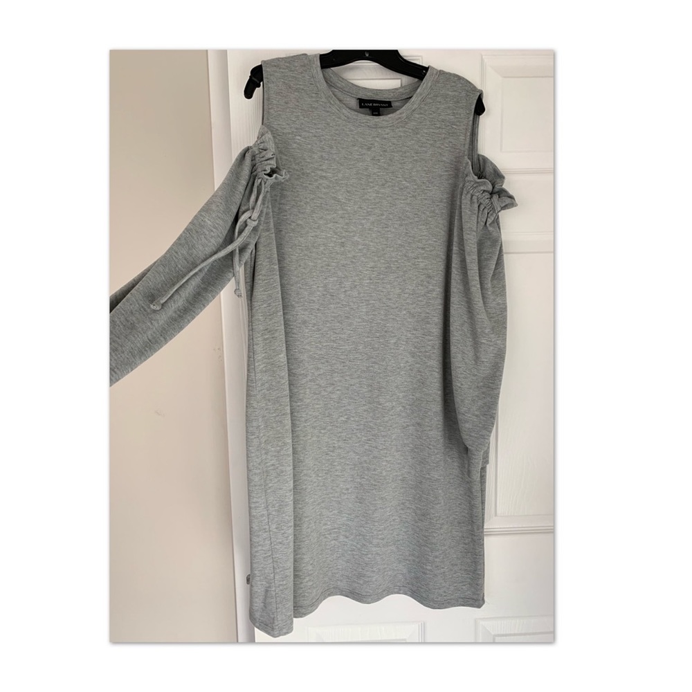 Lane Bryant Cold Shoulder Sweatshirt Dress